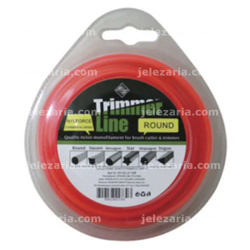 Корда за мото тример 2,4 х 15 обла