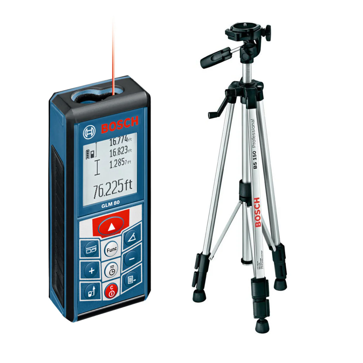 Лазерна противоударна ролетка BOSCH GLM 80 033 BSH 816