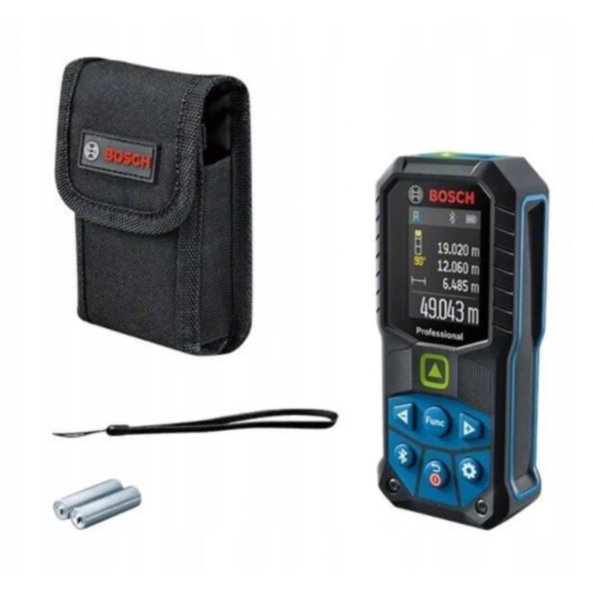 Лазерна ролетка BOSCH GLM 50-27 CG, до 50 метра Bluetooth 0601072U00 зелени линии 0601072U00