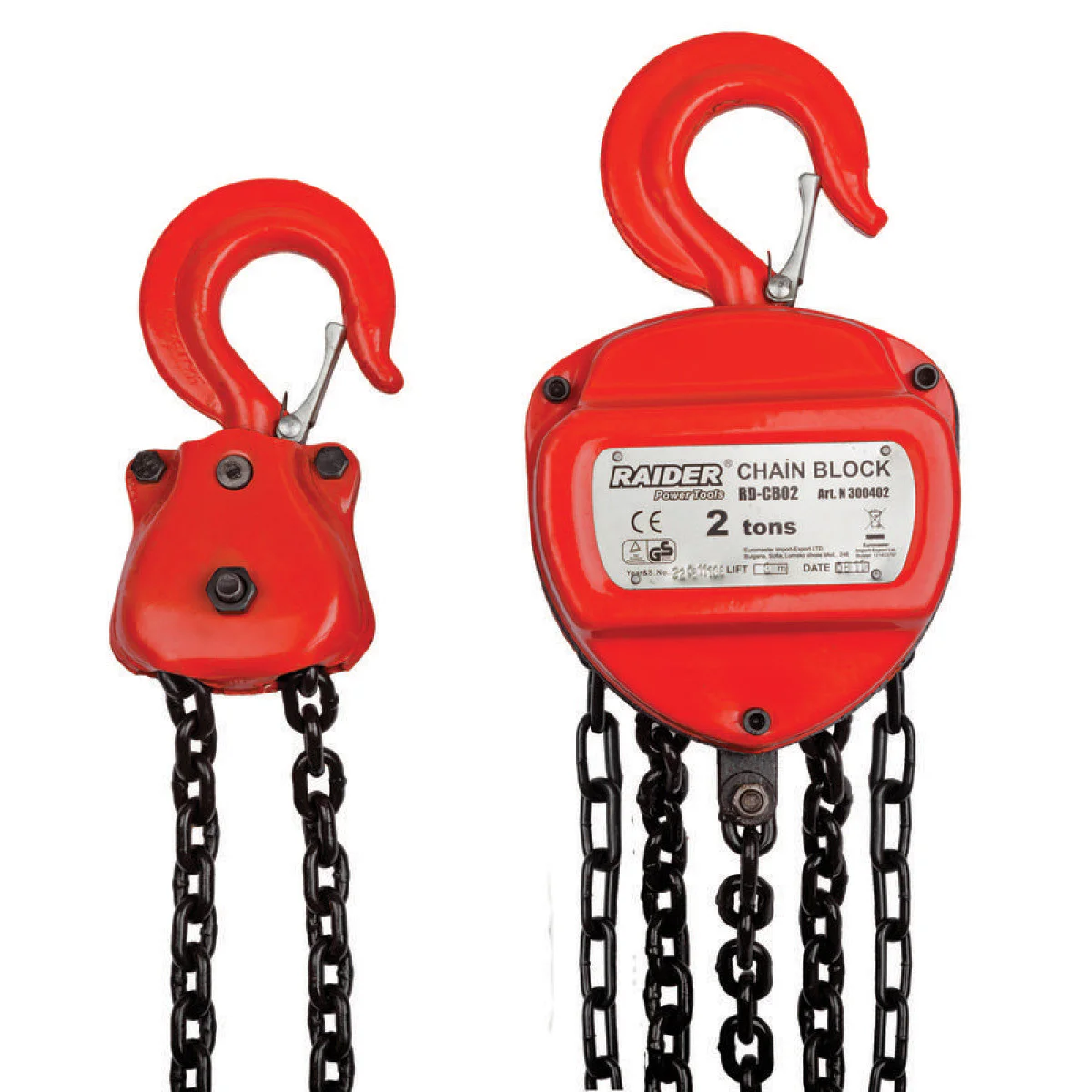 Лебедка с верига 2tх3m RD-CB02 , Райдер RD-CB02 300402 Лебедка с верига 2tх3m RD-CB02 , Райдер RD-CB02 300402
