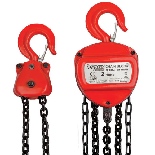 Лебедка с верига 2tх3m RD-CB02 , Райдер RD-CB02