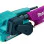 Лентов шлайф Makita 9911 650W, 76x457 мм, рег. обороти Лентов шлайф Makita 9911 650W, 76x457 мм, рег. обороти
