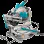 Акумулаторен потапящ циркуляр с герунг Makita LS004GZ01 без батерия 40 V