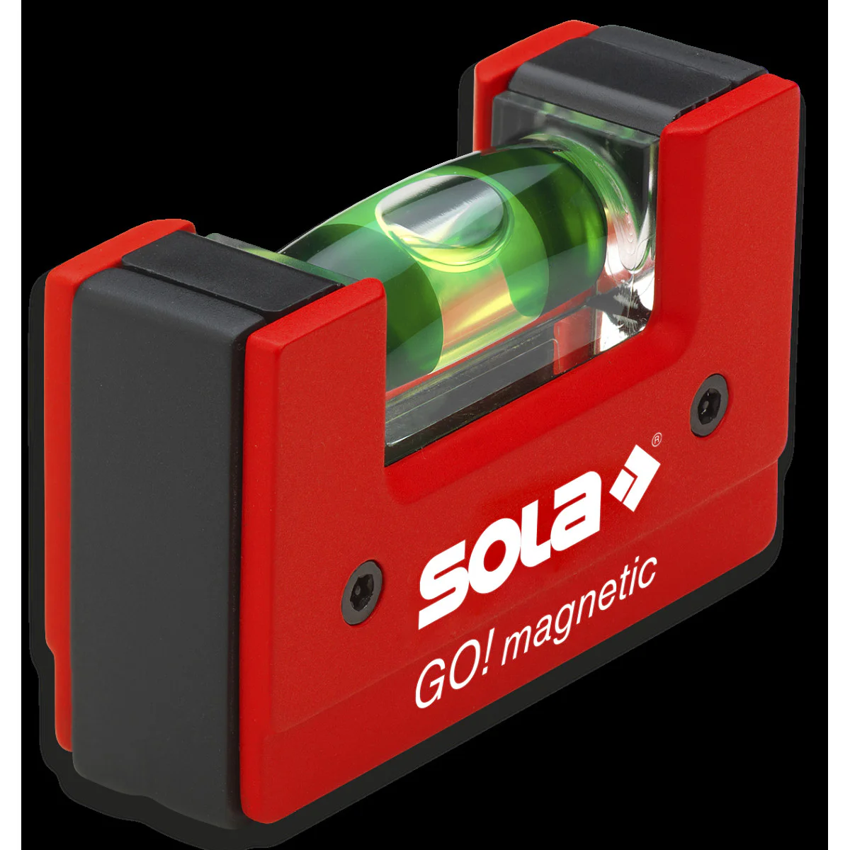 Нивелир  мини магнитен 68 мм, 0.75 мм/м, Go! magnetic - Sola 01621101