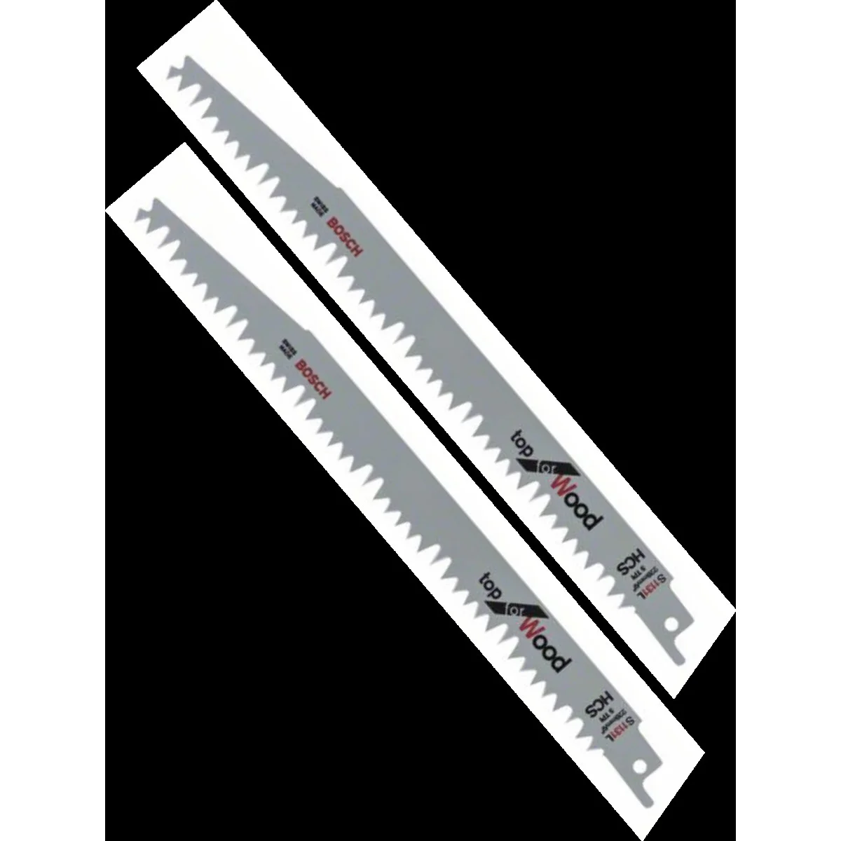 Нож за саблен трион Bosch HCS, S 1131 L за свежо дърво - 2бр 2609256702
