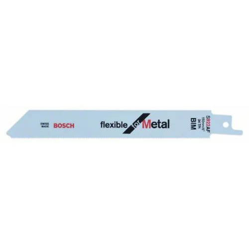 Нож за саблен трион Bosch S 922 AF - 5бр. За метал