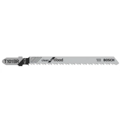Нож за прободен трион 101 BR, Clean for Wood, 3бр,  Bosch