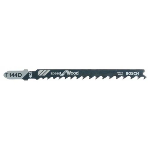 Нож за прободен трион T 144 D, Speed for Wood, 5бр,  Bosch