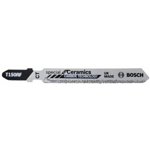 Нож за прободен трион T 150 RIFF, Special for Ceramics, 3бр,  Bosch