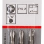 Битове Bosch 3 броя PH 2, 25 mm