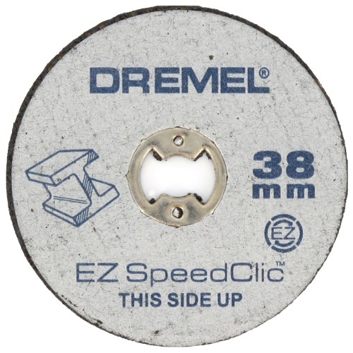 Диск карбофлексен за рязане на метал ф 38х3.2 мм, 5 бр. , Dremel SpeedClic SC456