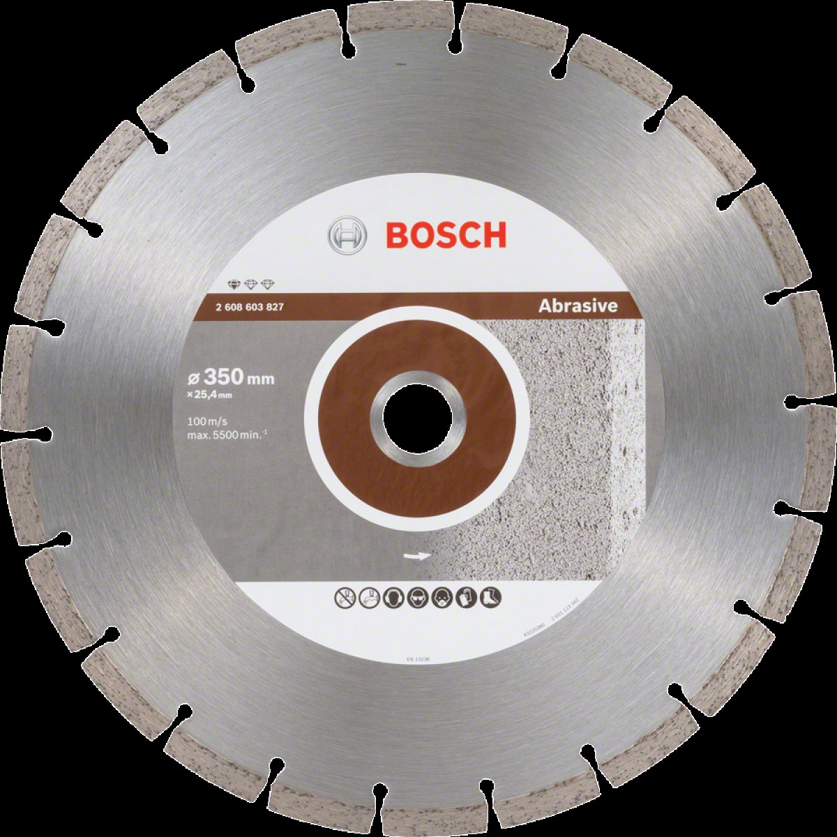  Диск диамантен за  рязане  ф 300 x 25,40 x 2,8 x 10 мм , Bosch Standard for Abrasive