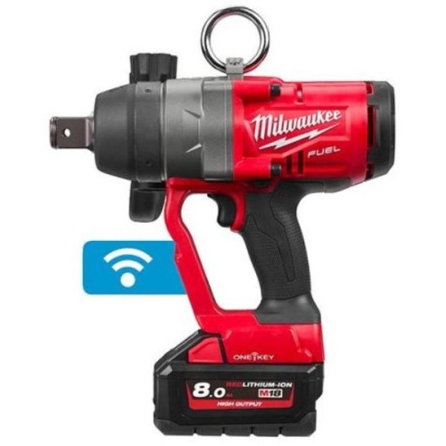 Акумулаторен гайковерт с голям въртящ момент с триещ пръстен Milwaukee M18 ONEFHIWF1-802X