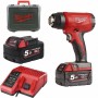 Акумулаторен пистолет за горещ въздух Milwaukee M18BHG-502C