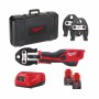 Акумулаторен инструмент за кримпване Milwaukee M12HPT-202C M-KIT