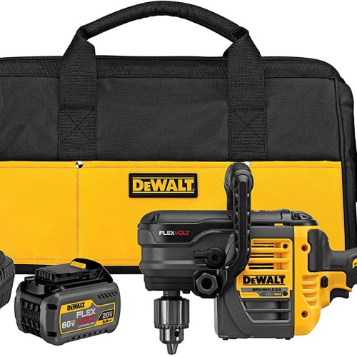  Комплект свредла  и ъглова бормашина  DEWALT FLEXVOLT 60V MAX DCD460T2