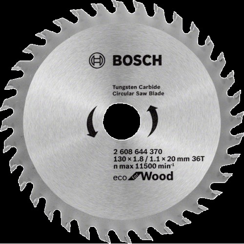 Циркулярен диск Bosch EC WO H, ф130x20-36мм