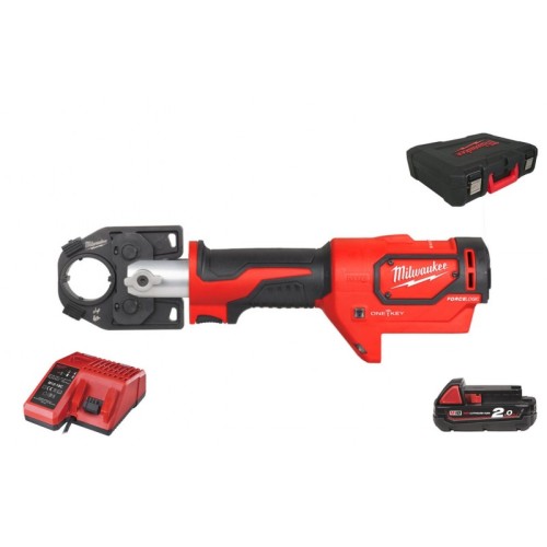 Акумулаторна хидравлична машина за рязане на кабели  Milwaukee M18 HCCT-201C