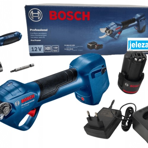 Акумулаторна ножица Bosch Pro Pruner - 2x3.0 Ah, GAL 12V-20