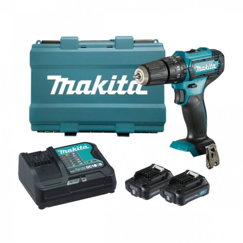 Акумулаторен ударен винтоверт Makita HP333DSAE 2 х 12 V, 2 Ah, 30 Nm