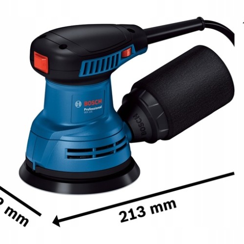 Eксцентършлайф Bosch GEX 125, 125 mm, 290 W