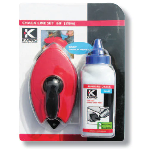 Пластмасова чертилка зидарска 30 м Kapro 211 Chalk Line Set