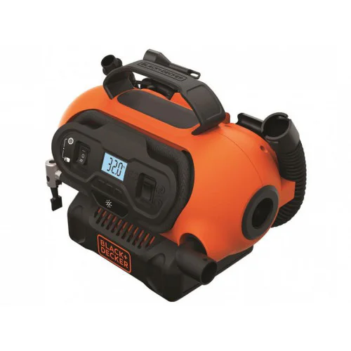 Портативен компресор  12 V / 230 V ,11 BARA -  BLACK & DECKER   BDCINF18N