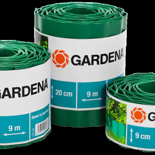 Разделител за трева, зелен, 20 см/9 м  GARDENA
