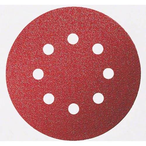 Шкурка опаковка, 5 бр., 125 mm, P120, Bosch