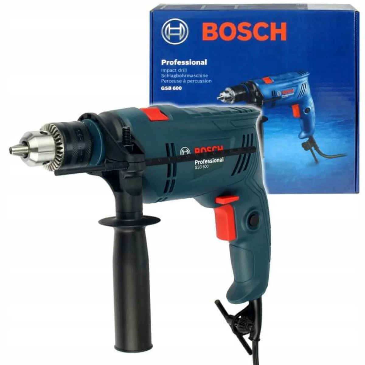 Ударна бормашина Bosch GSB 600, 600 W 06011A0320