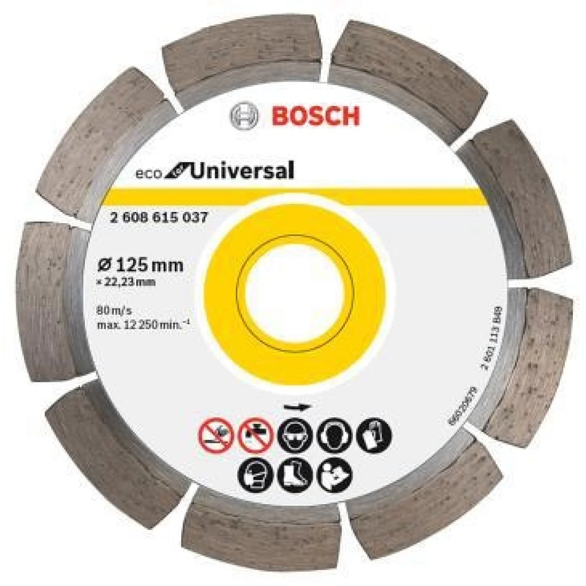 Универсален диамантен диск BOSCH ECO 115х22.33мм ,  2 608 615 027 2608615027