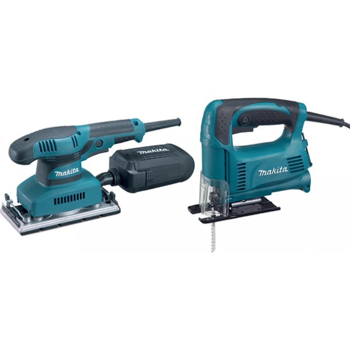 Виброшлайф Makita BO3710 и прободен трион Makita  4326 DK0008