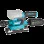 Виброшлайф Makita DBO380Z без батерия размер на шкурката 93 x 228