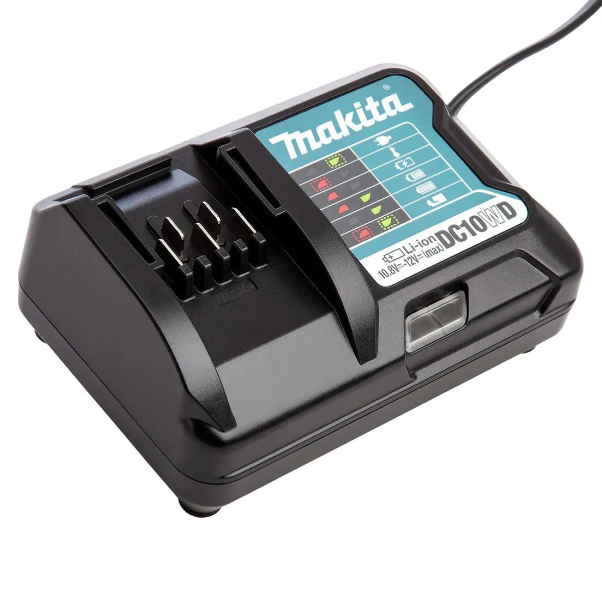 Зарядно устройство Makita DC10WB за акумулаторни Li-Ion батерии 12 V, 230 V 630980-2 Зарядно устройство Makita DC10WB за акумулаторни Li-Ion батерии 12 V, 230 V 630980-2