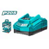Зарядно устройство за Li-Ion батерии TOTAL Industrial, 20 V, 4 А