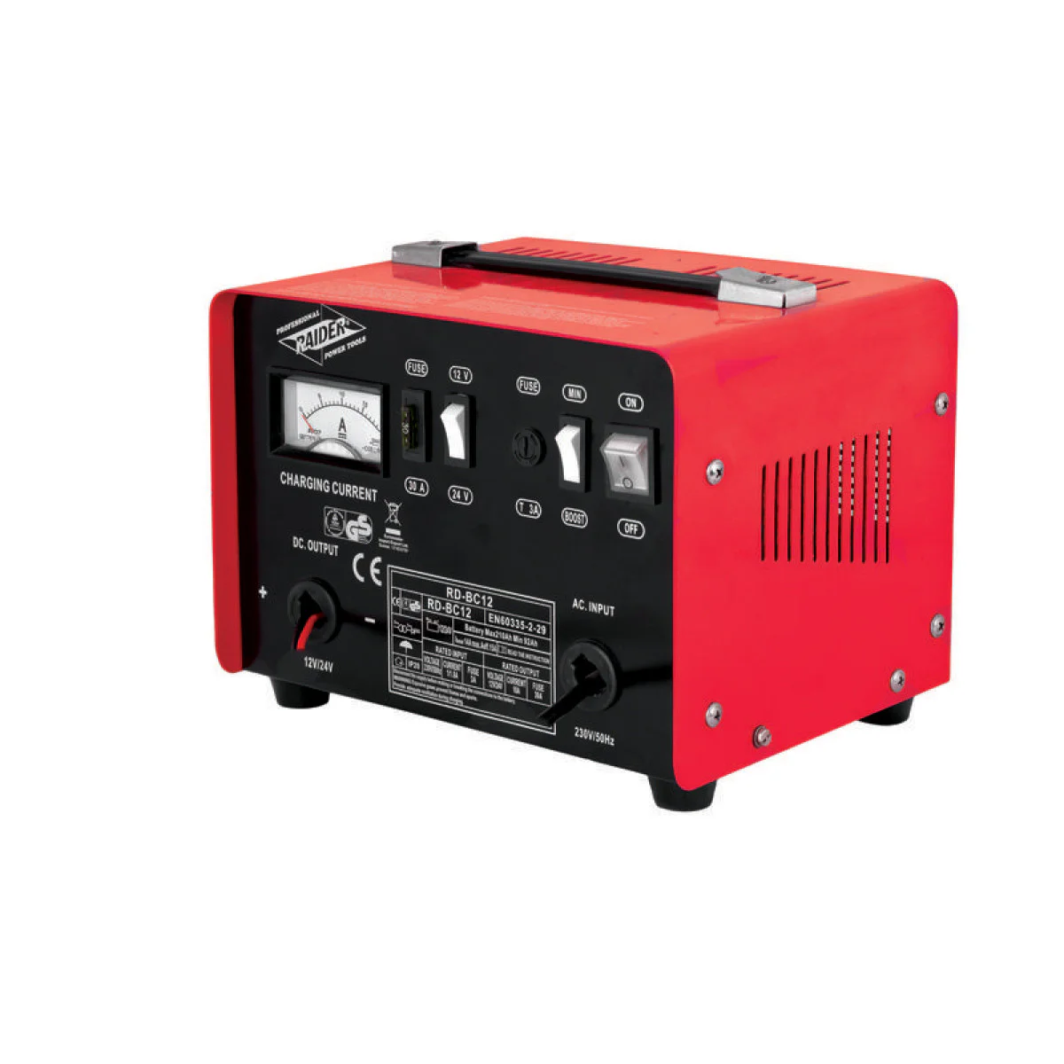 Зарядно за акумулатор 12/24V 10A Райдер RD-BC12 129964 Зарядно за акумулатор 12/24V 10A Райдер RD-BC12 129964
