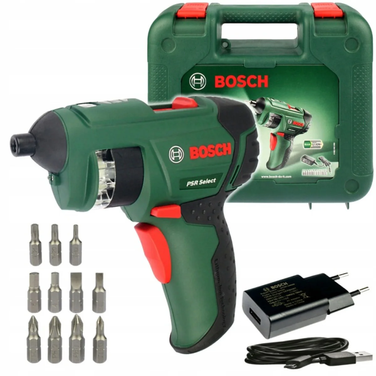 Акумулаторна отвертка Bosch PSR Select - 3.6 V 0603977021