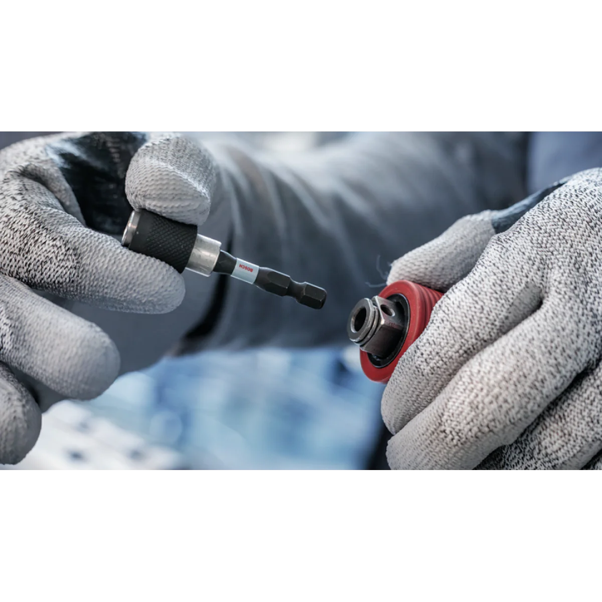 Бързо освобождаващ държач за битове Impact Control, 1 бр., Bosch 2608522320