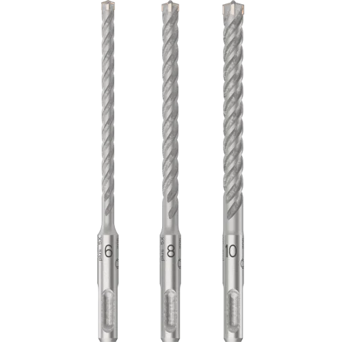 Комплект свредла за перфоратор Bosch SDS plus-5X 6/8/10 mm, 3 части