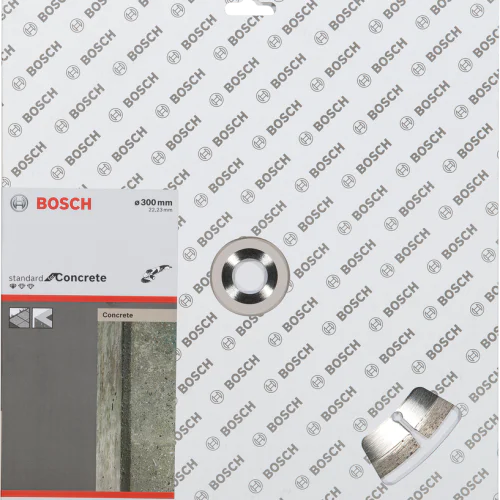 Диск диамантен за сухо рязане на тухли, бетон, керемиди ф 300 x 22,23 x 3,1x 10,  Bosch Standard for Concrete