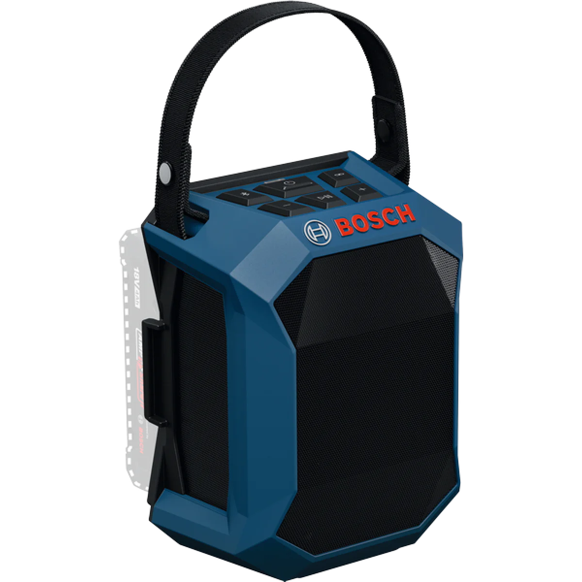 Bosch GPB 18V-1 C Акумулаторна тонколона без батерия и зарядно устройство 06014A7000