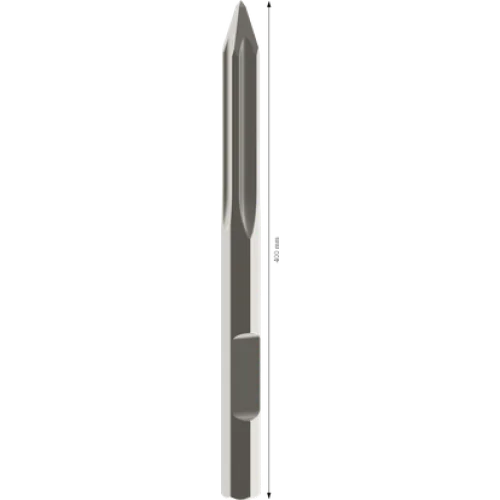 Секач-шило, шестостенен захват 28 mm, 400 mm