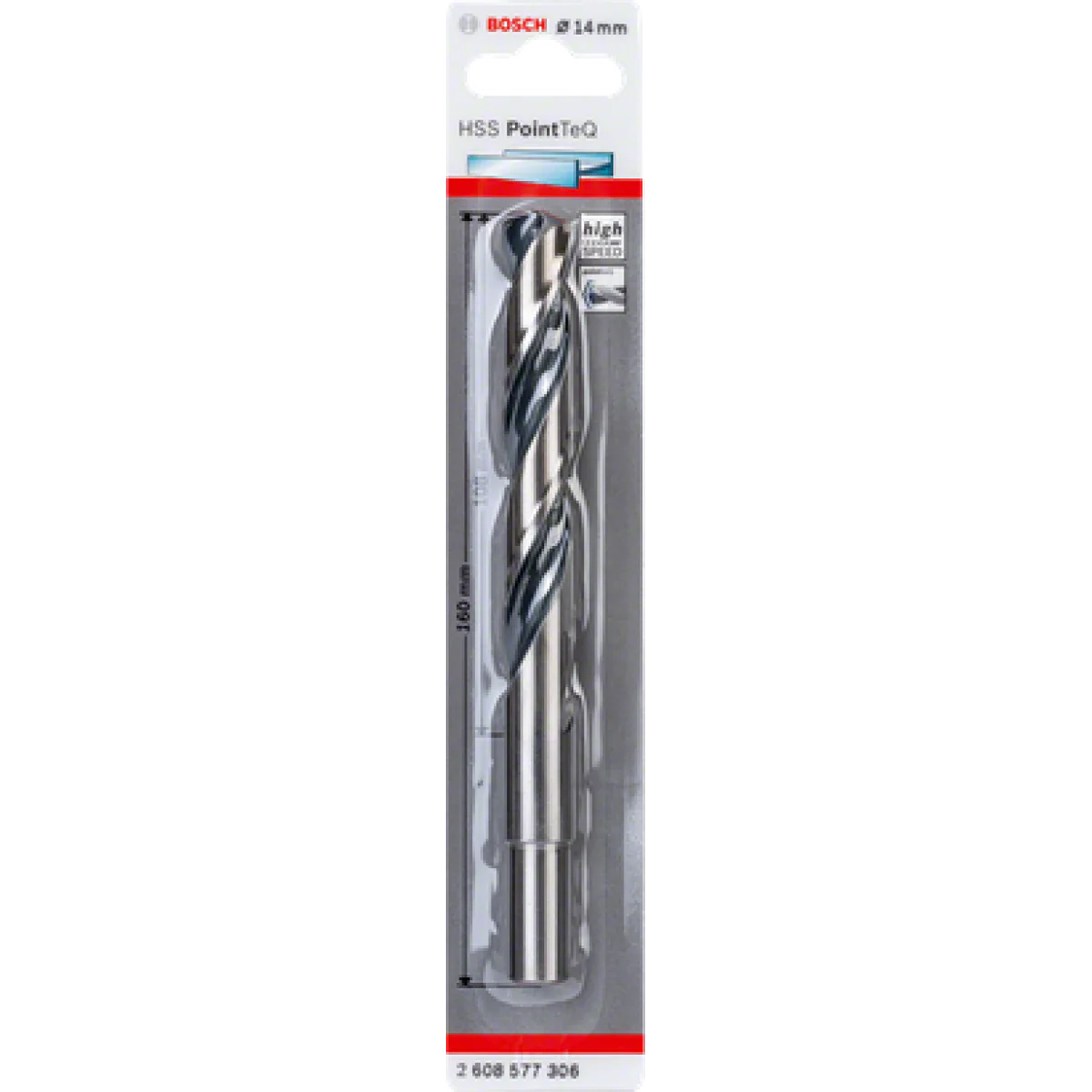 Свредло PointTec 14.0 редуцирана опашка, Bosch 2608577306
