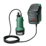 Акумулаторна помпа за дъждовна вода Bosch GardenPump 18V-2000, 1 бр 18 V 2,5 Ah