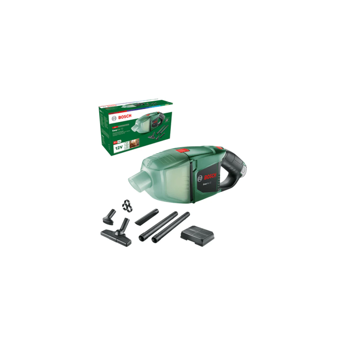 Акумулаторна прахосмукачка Bosch EasyVac 12 - без батерия и зарядно 06033D0000