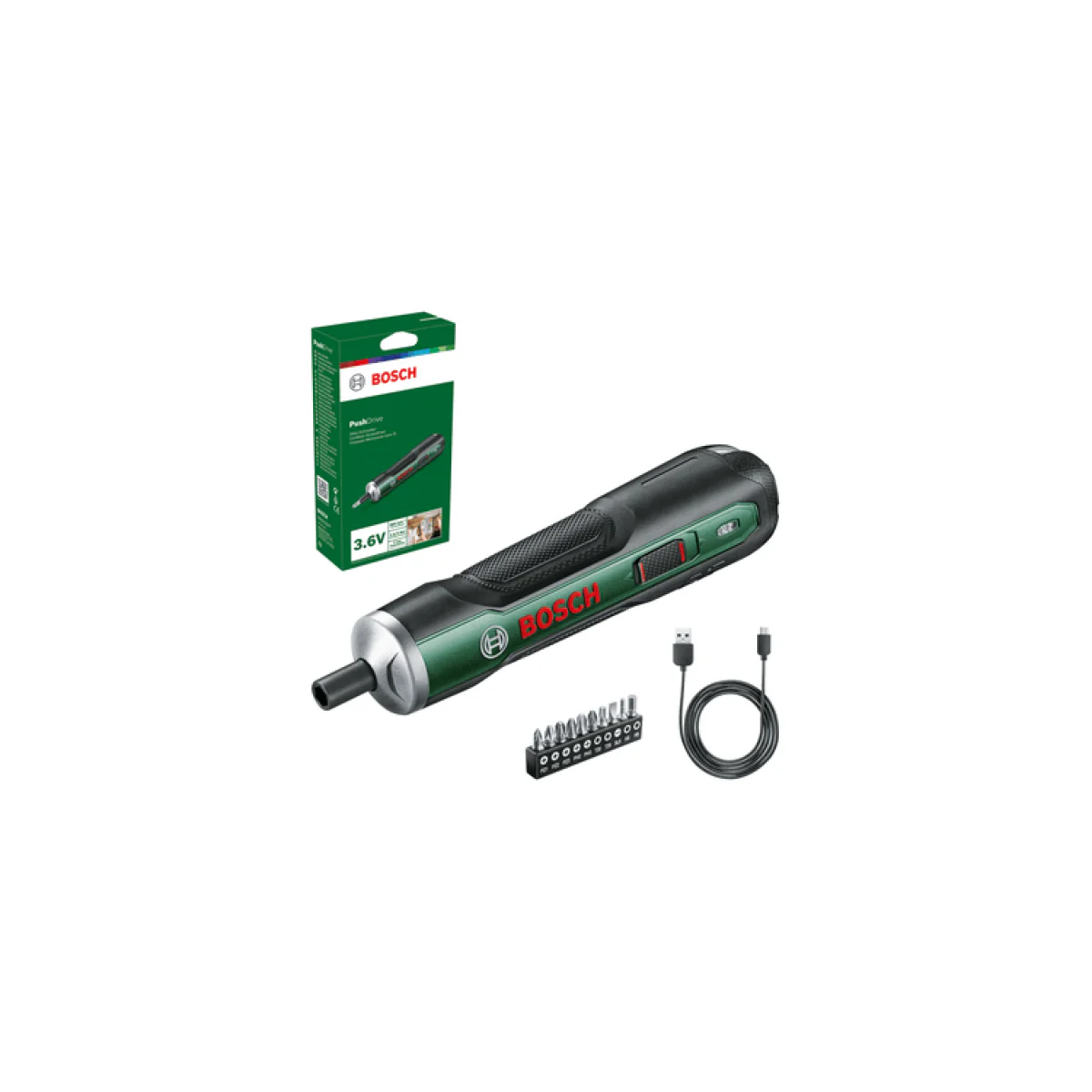 Акумулаторна отвертка PushDrive 06039C6020 Акумулаторна отвертка PushDrive 06039C6020
