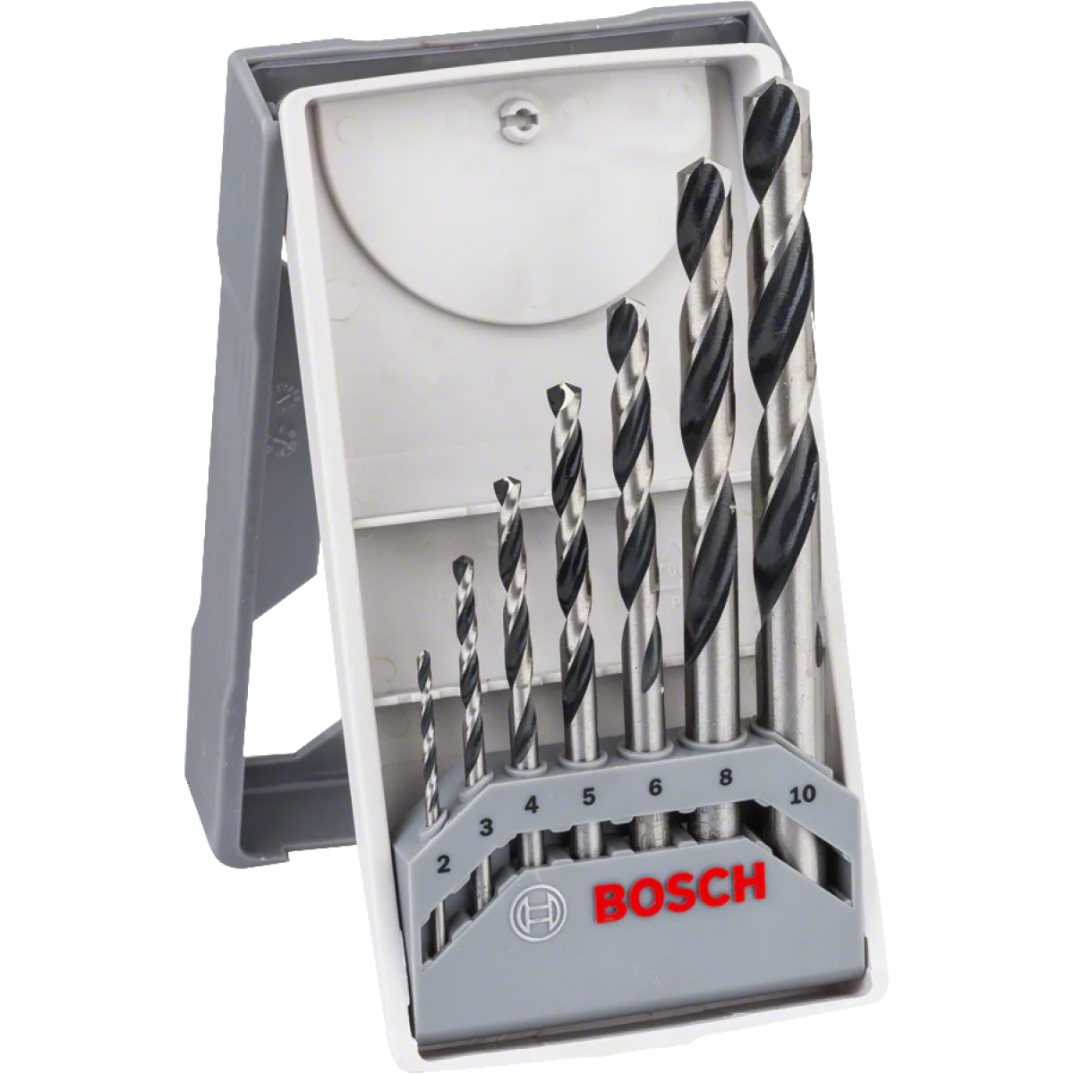 Комплект спирални свредла HSS PointTeQ Mini-X-Line 2 - 8 mm, 7 части., Bosch 2608577347