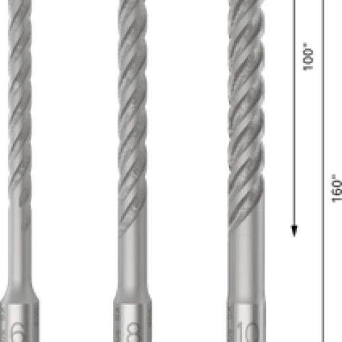 Комплект свредла за перфоратор Bosch SDS plus-5X 6/8/10 mm, 3 части