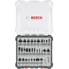 Комплект фрезери за оберфреза, 30 части, смесени, 8 mm опашка, Bosch 2607017475