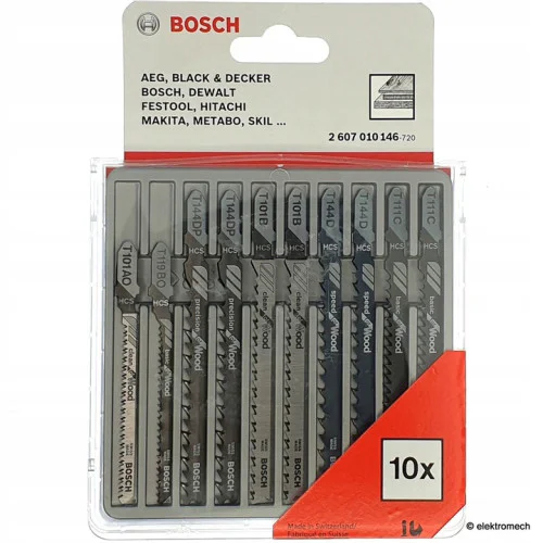Комплект ножчета за дърво, Bosch